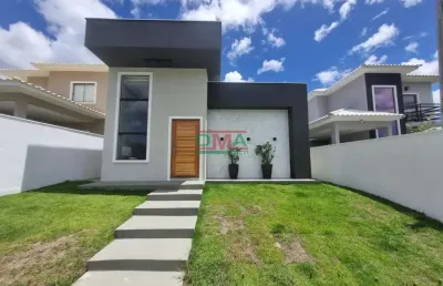 Casa de condomínio - 3 quartos ( 1 suíte com closet ) - àrea gourmet