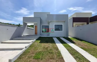 Casa em condomínio fechado com 2 quartos à venda na Avenida Nossa Senhora do Amparo, Pindobas, Maricá