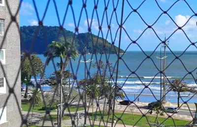 Apartamento quadra da praia 2 quartos com vaga demarcada ponta da praia