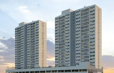 Parque industrial - apartamento com 2 quartos sendo 1 suíte
