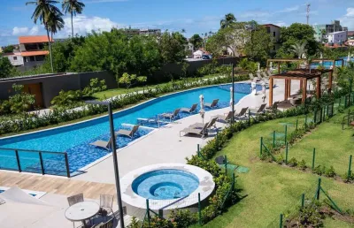Apartamento com 1 quarto à venda na Rua Frei Damião, S N, Praia do Cupê, Ipojuca