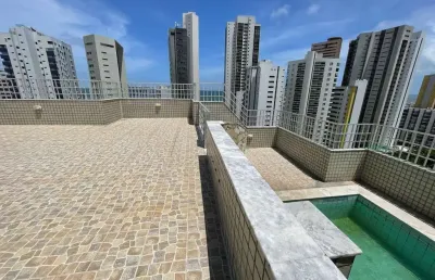 Cobertura,triplex piscina e rooftop privativos excelente localização boa viagem