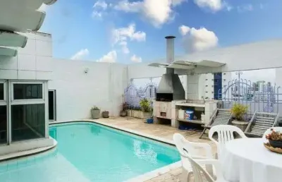 Cobertura 3 quartos em boa viagem, piscina exclusiva.