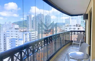 Apartamento com 3 dormitórios para alugar, 130 m² por r$ 7.500,00/mês - ponta da praia - santos/sp