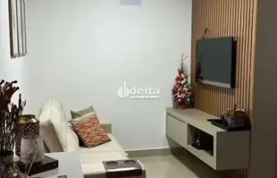 Apartamento mobiliado disponível para locação no bairro santa mônica em uberlândia-mg