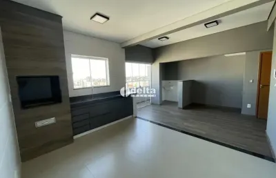 Cobertura disponível para locação no bairro santa mônica em uberlândia-mg