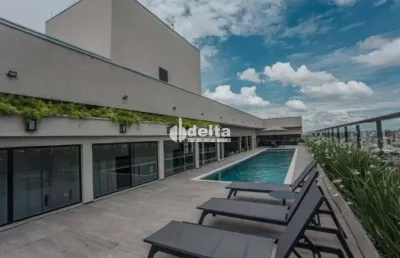 Apartamento mobiliado disponível para locação no bairro santa mônica em uberlândia-mg