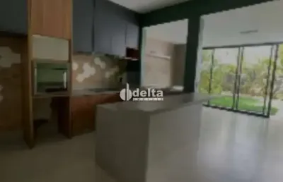 Casa no condomínio cyrella ipês disponível para locação no bairro jardim sul em uberlândia-mg