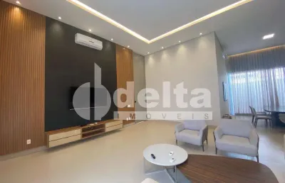 Casa em condomínio mobiliada disponível para locação no bairro jardim sul e uberlândia-mg