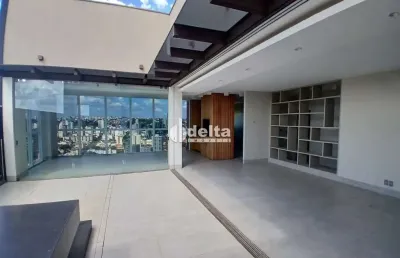 Cobertura disponível para locação no bairro tubalina em uberlândia-mg
