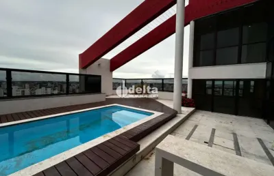 Cobertura  disponível para venda no bairro fundinho em uberlândia-mg