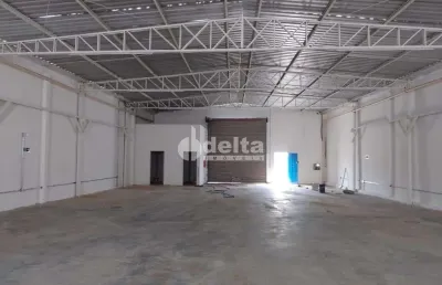 Galpao disponível para locação no bairro shopping park a em uberlândia-mg