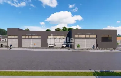 Galpão comercial disponível para locação no bairro luizote de freitas em uberlândia-mg