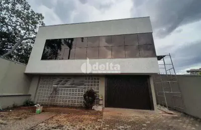 Prédio disponível para aluguel no bairro cidade jardim em uberlândia-mg