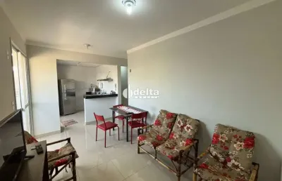 Apartamento mobiliado disponível para locação no bairro santa monica em uberlândia-mg