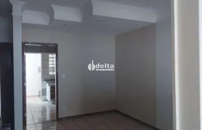 Casa residencial disponível para locação no bairro santa mônica em uberlândia-mg.