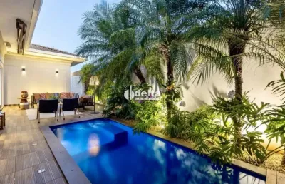 Casa residencial no condomínio jardim versailles disponível para locação no bairro nova uberlândia em uberlândia-mg.