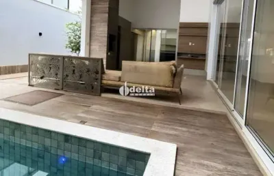 Casa residencial em condomínio disponível para disponível para locação no bairro granja marileusa em uberlândia-mg.