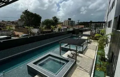 Excelente apartamento no geisel/cuiá com 2 quartos sendo 1 suíte com elevador e lazer