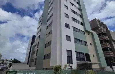 Excelente apartamento de 1 quarto no cabo branco, elevador e lazer