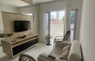 Apartamento mobiliado no altiplano com 3 quartos com elevador e salão de festas