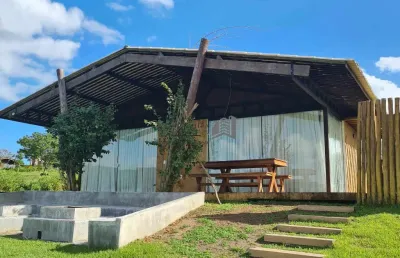 Excelente chalé com 2 suítes, vista para represa no condomínio riserva alhandra