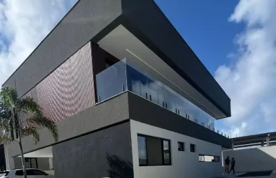 Casa no condomínio villas ponta de campina com 4 suítes com closet, piscina aquecida e lazer