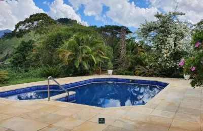 Casa com 5 suítes em condômino com vista linda, em itaipava petrópolis.