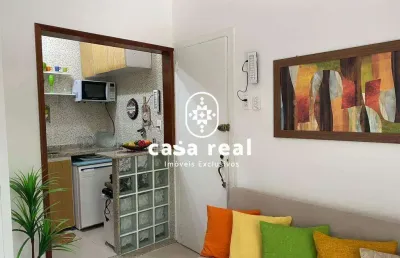 Kitnet/studio mobiliado com 14m² no condomínio vale do sol – correas, petrópolis