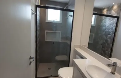 Apartamento de 73m² no lyfe park alphaville com suíte, ar-condicionado, varanda e lazer completo. ótima localização no green valley.