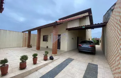 Casa para venda em itanhaém, cibratel 2, 4 dormitórios, 3 suítes, 2 banheiros, 5 vagas