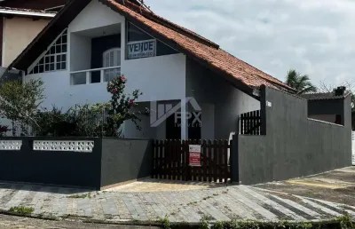 Sobrado para venda em peruíbe, estância são josé, 4 dormitórios, 2 suítes, 3 banheiros, 3 vagas