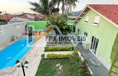 Casa alto padrão para venda em itanhaém, suarão, 4 dormitórios, 2 suítes, 4 banheiros, 6 vagas