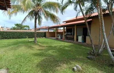 Casa para venda em itanhaém, parque augustus, 3 dormitórios, 1 suíte, 1 banheiro, 10 vagas