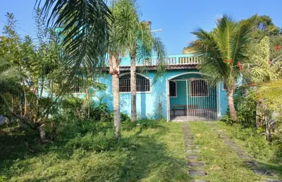 Casa para venda com  3 dormitórios no bairro marambá 1,em itanhaém