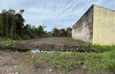 Terreno aterrado  para venda, itanhaém / sp. lote com 286m² de área total.