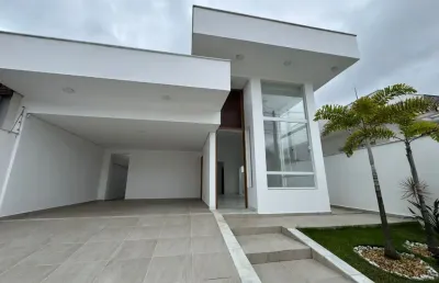 Casa nova com piscina e 03 dormitórios para venda, peruíbe / sp
