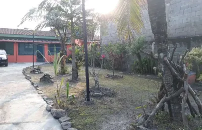 Casa para venda em itanhaém, jardim regina, 2 dormitórios, 1 banheiro, 6 vagas