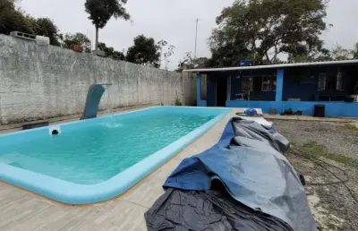 Casa para venda em itanhaém, jardim coronel, 2 dormitórios, 1 banheiro, 1 vaga