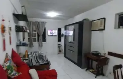Imóvel para venda possui 45 metros quadrados com 1 quarto em gonzaga - santos - sp