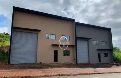 Barracão para alugar, 304 m² por r$ 3.500,00/mês - esperança - ibiporã/pr