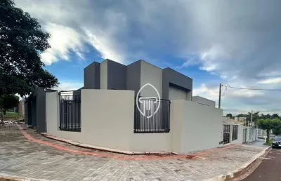 Casa com 3 dormitórios à venda, 90 m² por r$ 400.000 - residencial malibu - ibiporã/pr