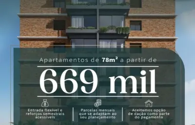 Lançamento: apartamentos de 2 e 3 dormitórios com 1 ou 2 vagas