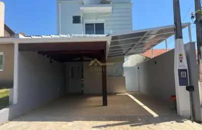 Casa em condomínio no parque são bento em sorocaba, 167m²,  03 dormitórios, 01 suíte , 02 vagas de garagem.