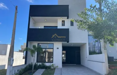 Casa em condomínio no jardim eucaliptos em sorocaba, 153m²,  03 dormitórios, 01 suíte , 02 vagas de garagem.