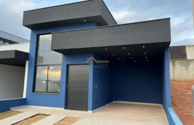 Casa em condomínio no jardim santa marta em sorocaba, 100m²,  03 dormitórios, 01 suíte , 02 vagas de garagem.