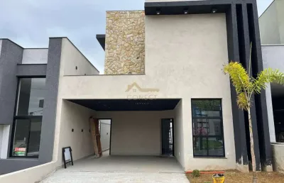 Casa em condomínio no jardim novo horizonte em sorocaba, 198m²,  03 dormitórios, 03 suíte , 04 vagas de garagem.