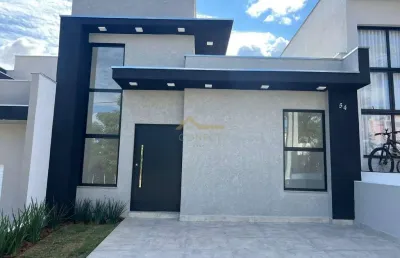 Casa em condomínio no jardim santa marta em sorocaba, 102m²,  03 dormitórios, 01 suíte , 02 vagas de garagem.