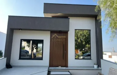 Casa em condomínio no jardim novo horizonte em sorocaba, 103m²,  03 dormitórios, 01 suíte , 01 vagas de garagem.