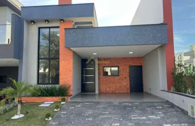 Casa em condomínio no jardim novo horizonte em sorocaba, 153m²,  03 dormitórios, 01 suíte , 02 vagas de garagem.
